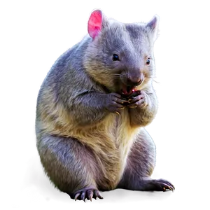 Wombat Eating PNG Ich