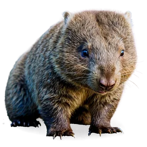 Wombat In Action Png Nif5 PNG image