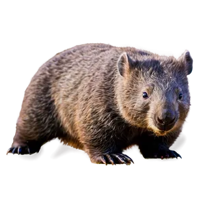 Wombat In The Wild PNG Tlb34 PNG