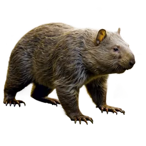 Wombat Profile Png Wkn PNG image