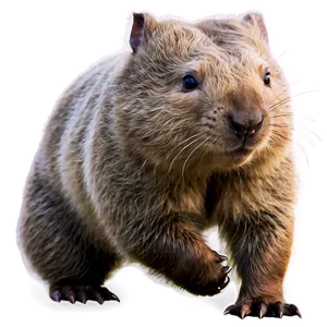 Wombat Side View PNG 20 PNG