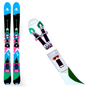 Women's Skis Png 06132024 PNG image