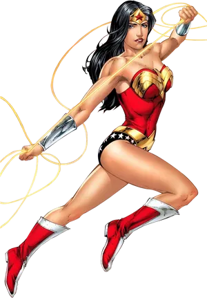Wonder Woman Action Pose
