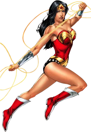 Wonder Woman Action Pose