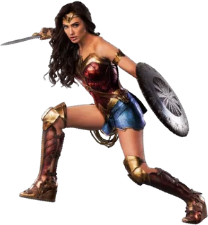 Wonder Woman Action Pose