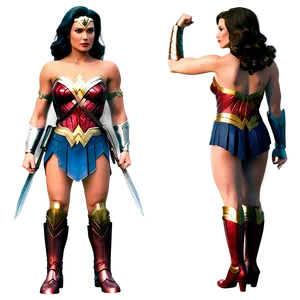 Wonder Woman Alternate Costumes PNG 32 PNG