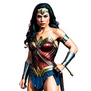 Wonder Woman Amazon Warrior PNG 05212024