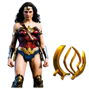 Wonder Woman Amazon Warrior PNG 13