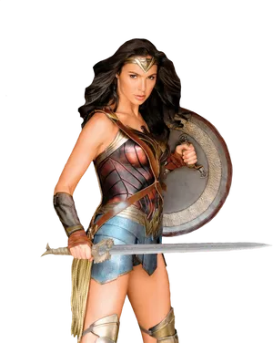 Wonder Woman Armored Stance