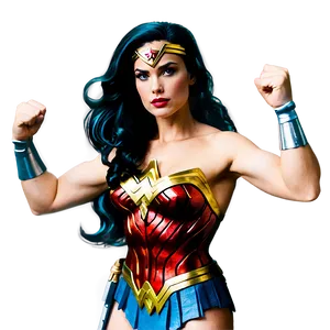 Wonder Woman Black And White PNG 39