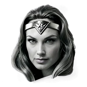 Wonder Woman Black And White Png Jgt8 PNG image