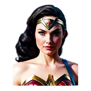 Wonder Woman Cartoon PNG Aus