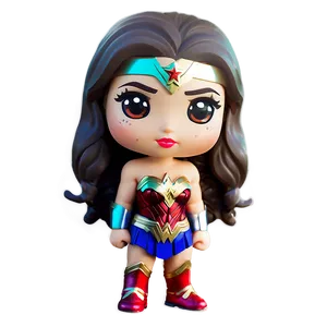 Wonder Woman Chibi Png 05212024 PNG image