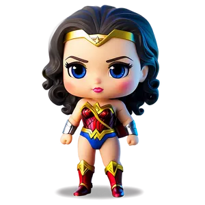 Wonder Woman Chibi PNG 05212024 PNG
