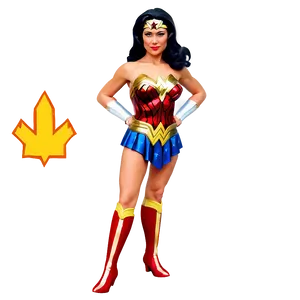 Wonder Woman Classic Costume PNG 05212024