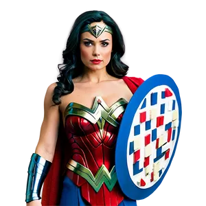 Wonder Woman Classic Costume PNG Ycw82