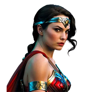 Wonder Woman Comic Cover PNG Nap14