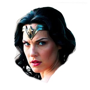 Wonder Woman Face Close-up PNG 68 PNG