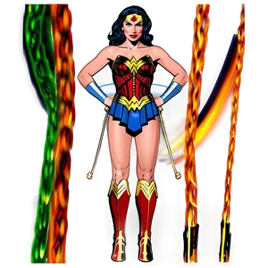 Wonder Woman Lasso Of Truth PNG 05212024