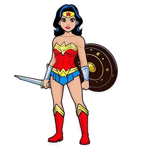 Wonder Woman Redesign PNG 21