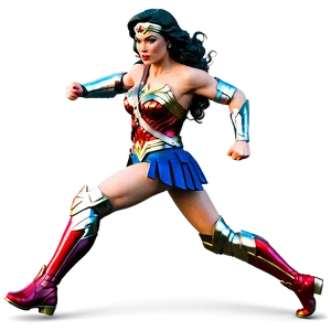 Wonder Woman Running Png Qfc54 PNG image