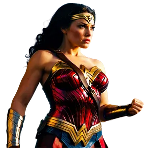 Wonder Woman Silhouette PNG Lnk