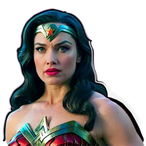 Wonder Woman Sketch Art Png 05212024 PNG image