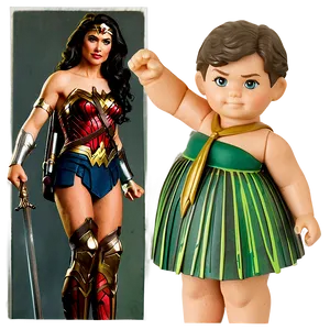 Wonder Woman Steve Trevor PNG 05212024