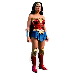 Wonder Woman Superhero Pose Png 05212024 PNG image