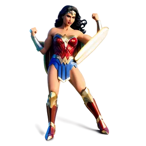 Wonder Woman Victory Pose Png 25 PNG image