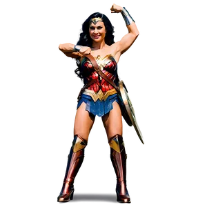 Wonder Woman Victory Pose PNG 50 PNG