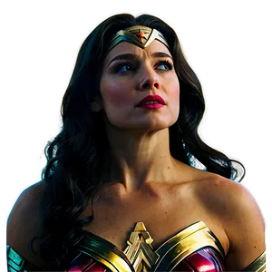 Wonder Woman Vintage Poster PNG 05212024