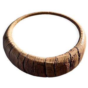 Wood Circle Craft PNG Fns