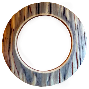 Wood Circle Decoration PNG Ygw