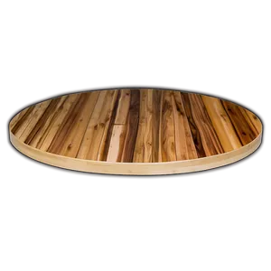 Wood Circle Flooring PNG Aft82 PNG
