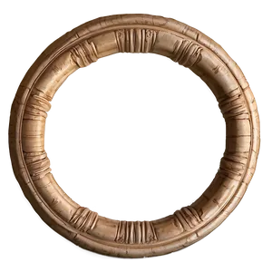 Wood Circle Frame Png 97 PNG image