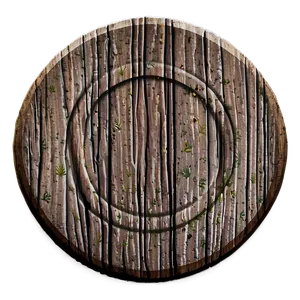 Wood Circle Icon PNG Xkv