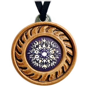 Wood Circle Medallion PNG Ndh46 PNG