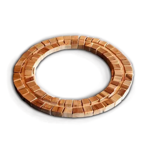 Wood Circle Mosaic PNG Isi89 PNG