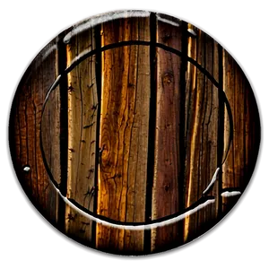 Wood Circle Overlay PNG 06282024