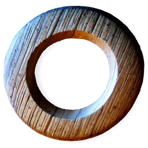 Wood Circle Symbol PNG Etp