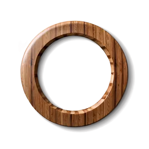 Wood Circle Veneer PNG 67