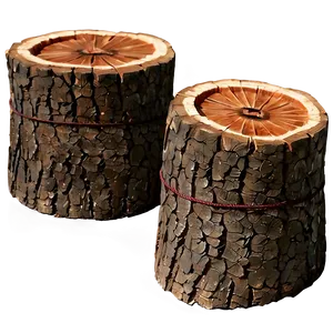 Wood Log Firewood PNG 06292024