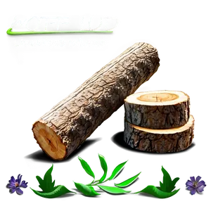 Wood Log Firewood PNG Pwx41