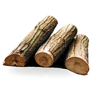 Wood Log For Fireplace PNG Rjt PNG
