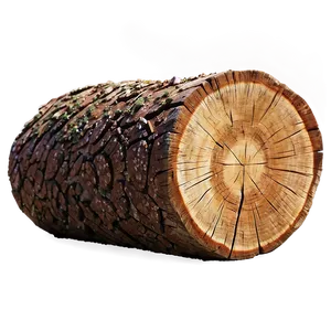 Wood Log Section PNG Mix