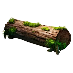 Wood Log With Moss PNG Jfy16 PNG