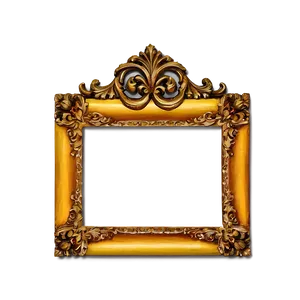 Wood Ornate Frame Png Qqb42 PNG image