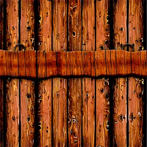 Wood Panel Fence PNG Qso75