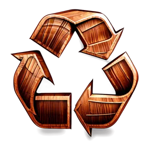 Wood Recycle Symbol PNG Tgr62 PNG